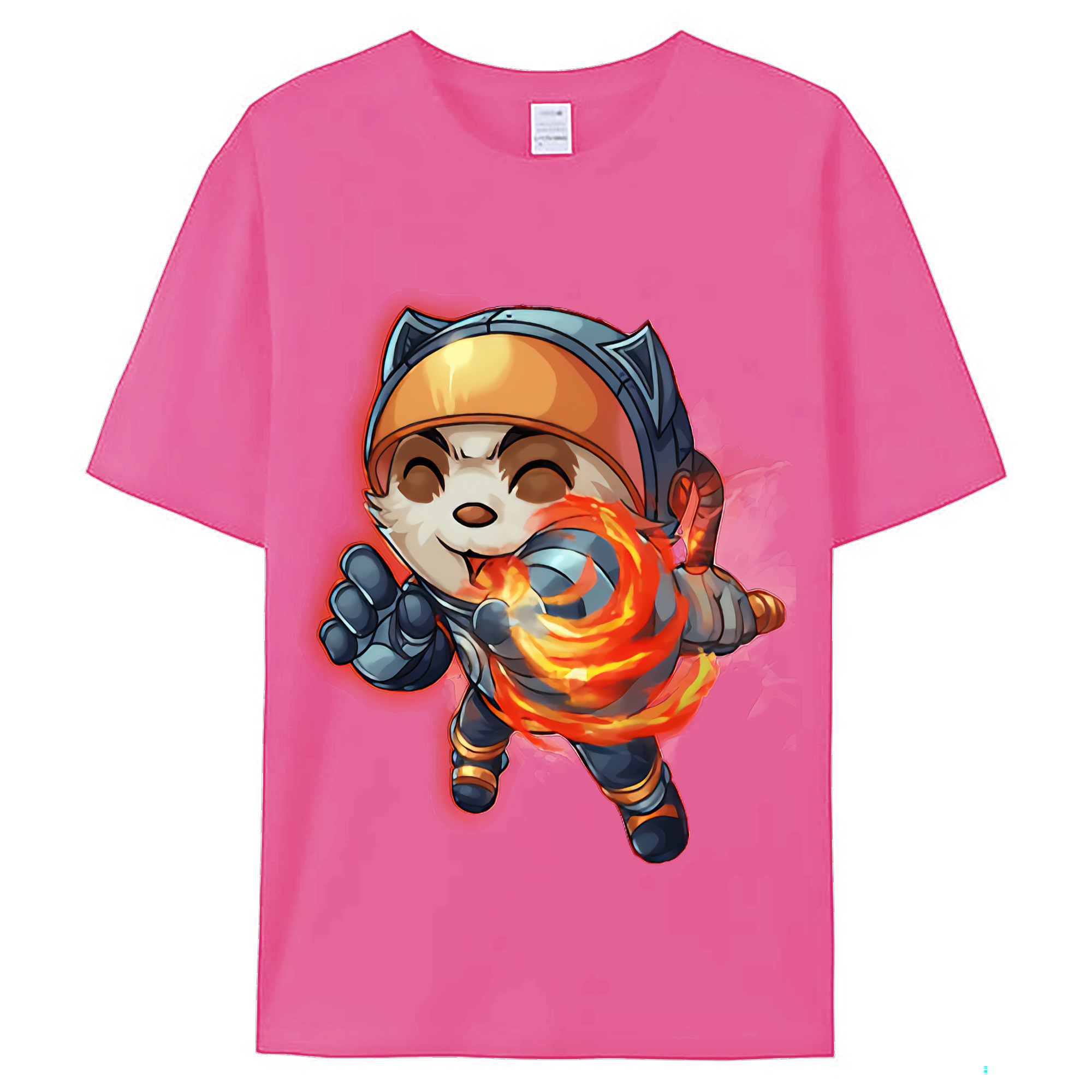 （画像用） リーグ・オブ・レジェンド League of Legends LOL レディースカジュアルプリントTシャツ（綿100％）